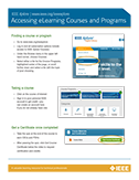 Download the IEEE eLearning Courses and Programs user guide